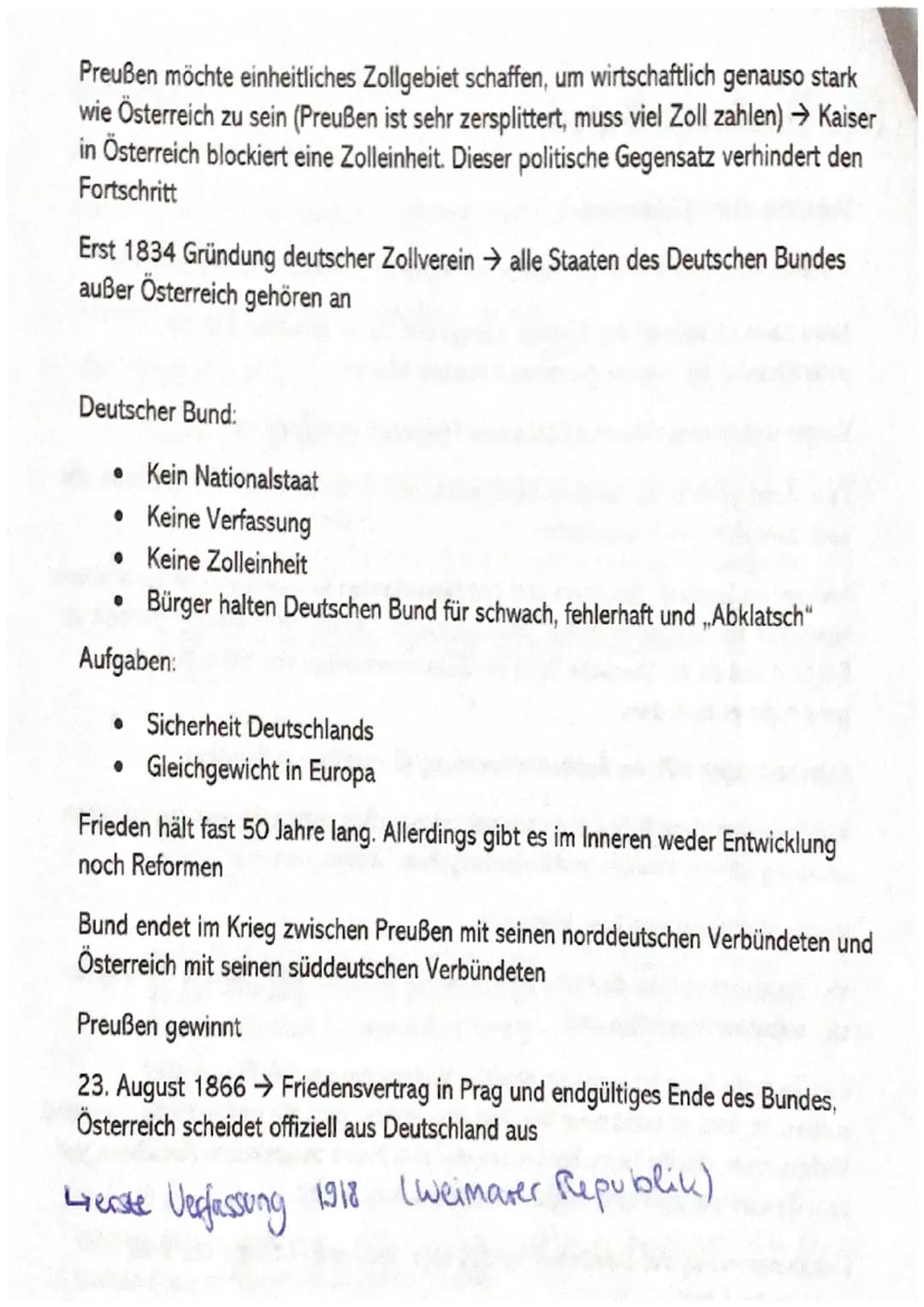 Wiener Kongress (1814/1815)
●
●
●
●
Napoleon befindet sich auf der Insel Elba im Exil
Neue Ordnung für Europa muss gefunden werden
Sieger: E