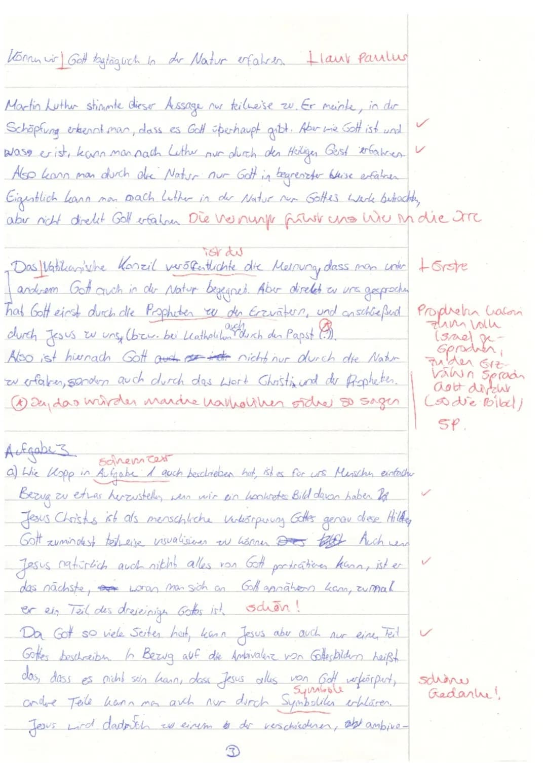 Text:
Ist Gott eine Frau?
1
Der Schweizer Schriftsteller und Pfarrer Kurt
2 Marti veröffentlichte im Jahr 1980 ein Gedicht,
3 das mit den Wo