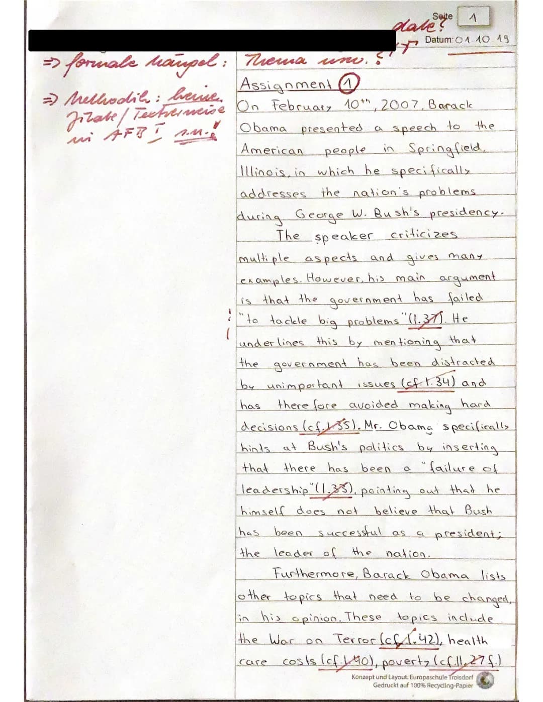 Understanding Obama's 'Yes We Can' Speech: American Dream Analysis