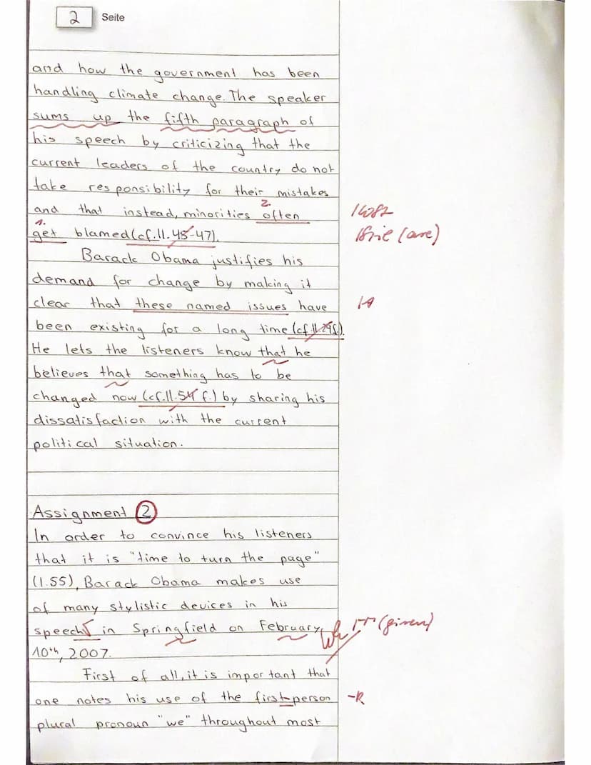 Lk eng 12/1.1
Assignments:
Theme: American Dream - Myth and Reality
Text: Barack Obama: Announcement for President (Springfield, February 10