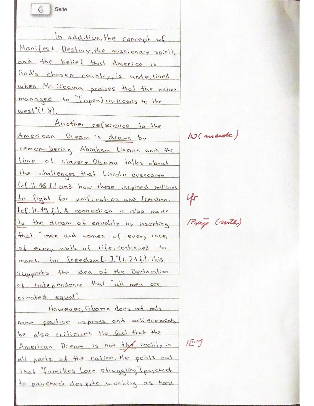 Lk eng 12/1.1
Assignments:
Theme: American Dream - Myth and Reality
Text: Barack Obama: Announcement for President (Springfield, February 10