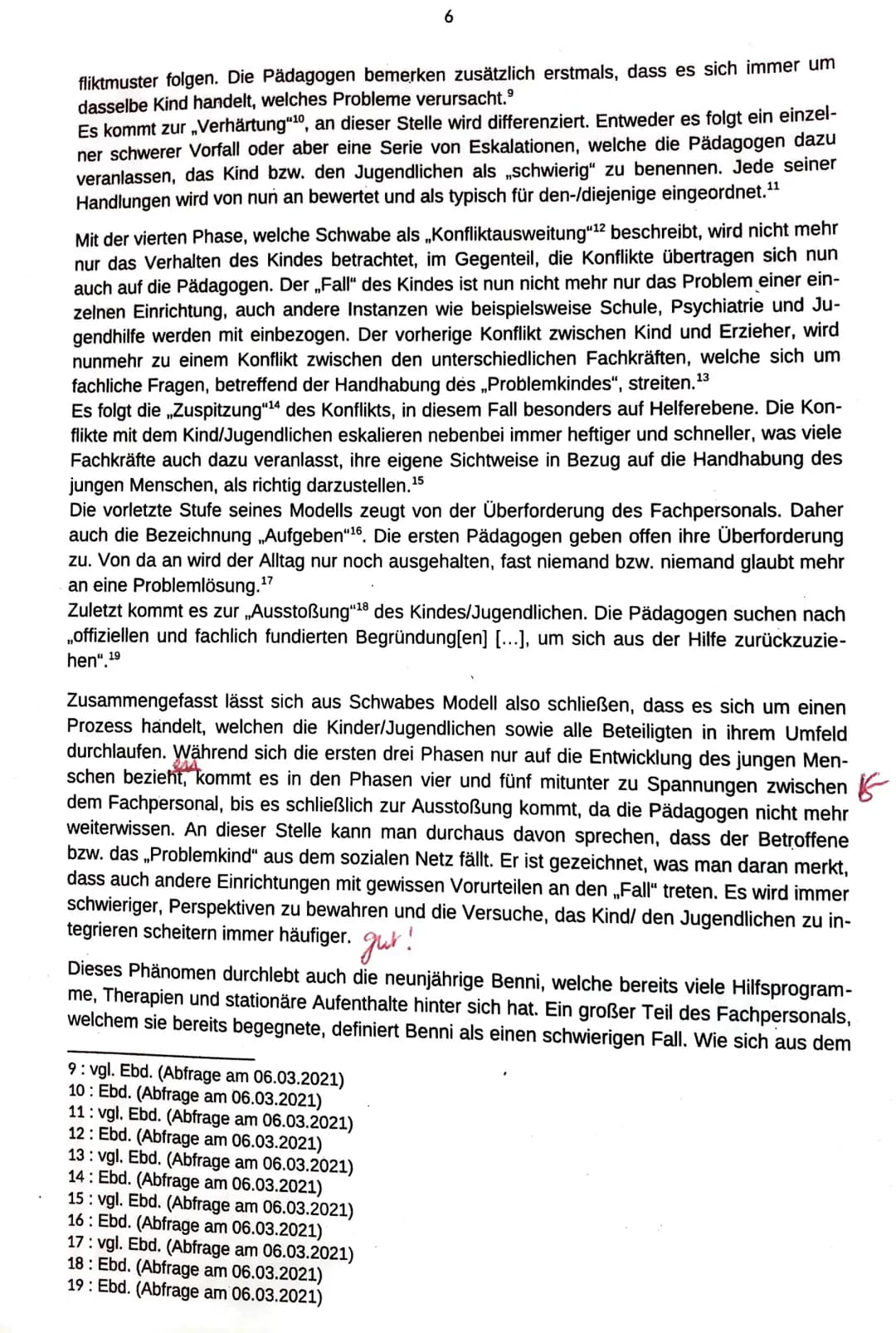 Verfasser:
Kurs:
Chancen und Grenzen pädagogischer Einrichtungen
Betreuer:
Facharbeit im Fach Pädagogik
SYSTEMSPRENGER
Abgabetermin:
Leistun