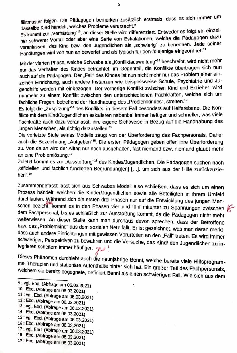 Verfasser:
Kurs:
Chancen und Grenzen pädagogischer Einrichtungen
Betreuer:
Facharbeit im Fach Pädagogik
SYSTEMSPRENGER
Abgabetermin:
Leistun