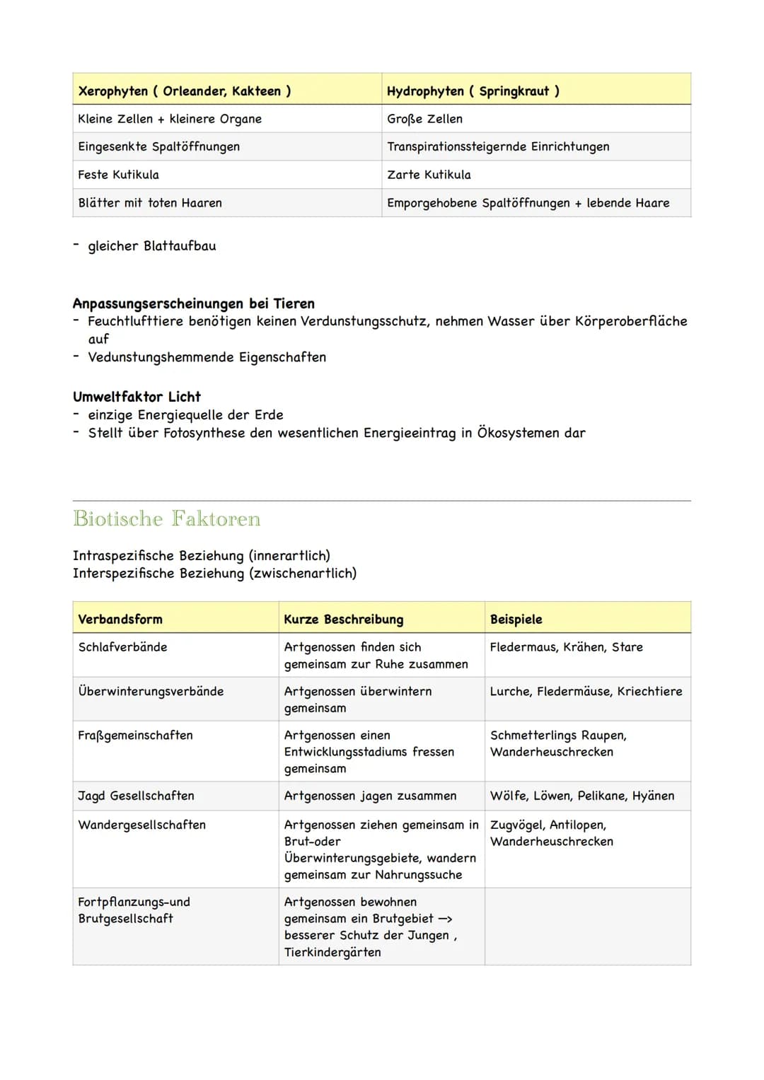 Ökologie
Ökologie ist eine Teildisziplin der Biologie, die sich mit den Wechselbeziehungen der
Organismen zu ihrer belebten und unbelebten U