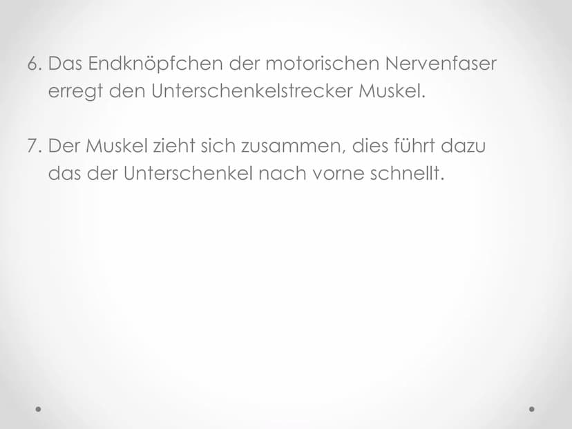 Reflexe
GFS im Fach Biologie ●
●
●
Gliederung
1. Beispiele von Reflexen
2. Kniescheibensehnenreflex
• 3. Grundlegender Ablauf eines Reflexes