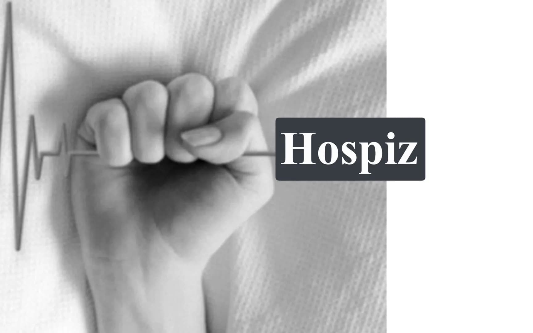 ne
Hospiz Inhalt
1.)Definition
2.)Die Geschichte des Hospiz
3.)Bedeutung für das Leben
4.)Aufnahmevoraussetzungen
5.)Finanzierung
6.)Beispie