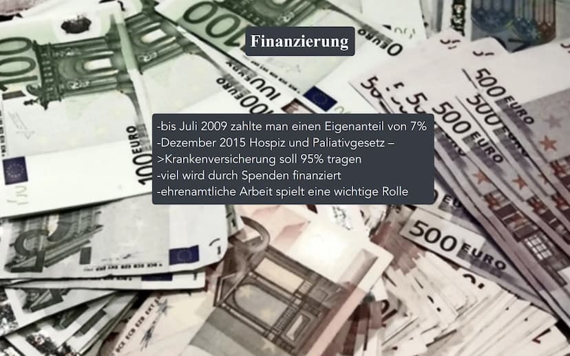 ne
Hospiz Inhalt
1.)Definition
2.)Die Geschichte des Hospiz
3.)Bedeutung für das Leben
4.)Aufnahmevoraussetzungen
5.)Finanzierung
6.)Beispie