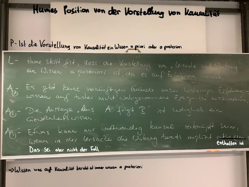 Erkenntnistheorie
David Hume Position:
-Vertreter des Empirismus
-Ist der Meinung, dass jede Erkenntnis der Erfahrung
entspringt
Aufbau sein