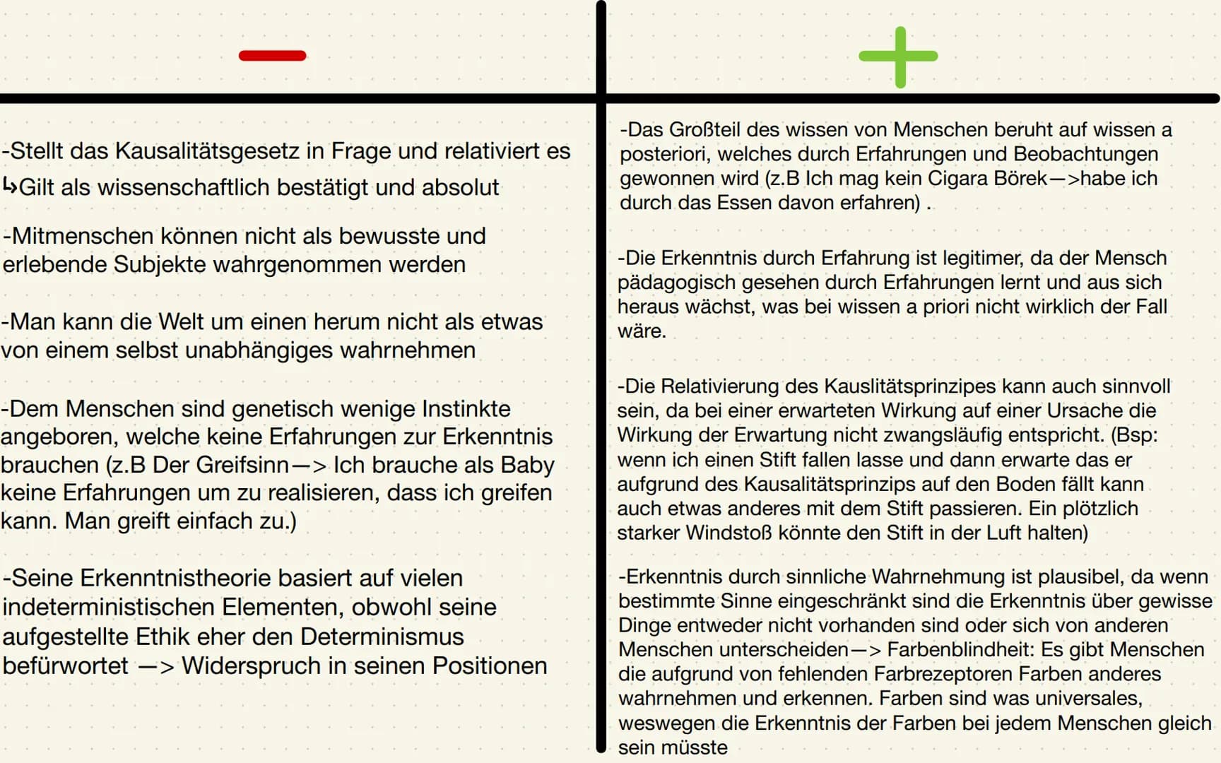 Erkenntnistheorie
David Hume Position:
-Vertreter des Empirismus
-Ist der Meinung, dass jede Erkenntnis der Erfahrung
entspringt
Aufbau sein
