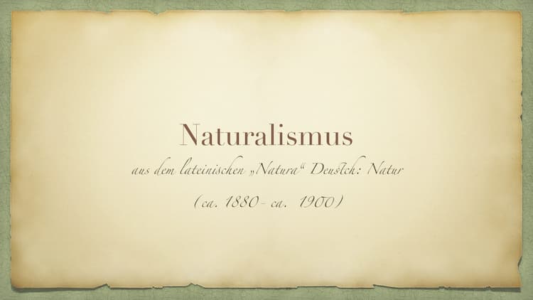 Know Naturalismus (Epoche) thumbnail