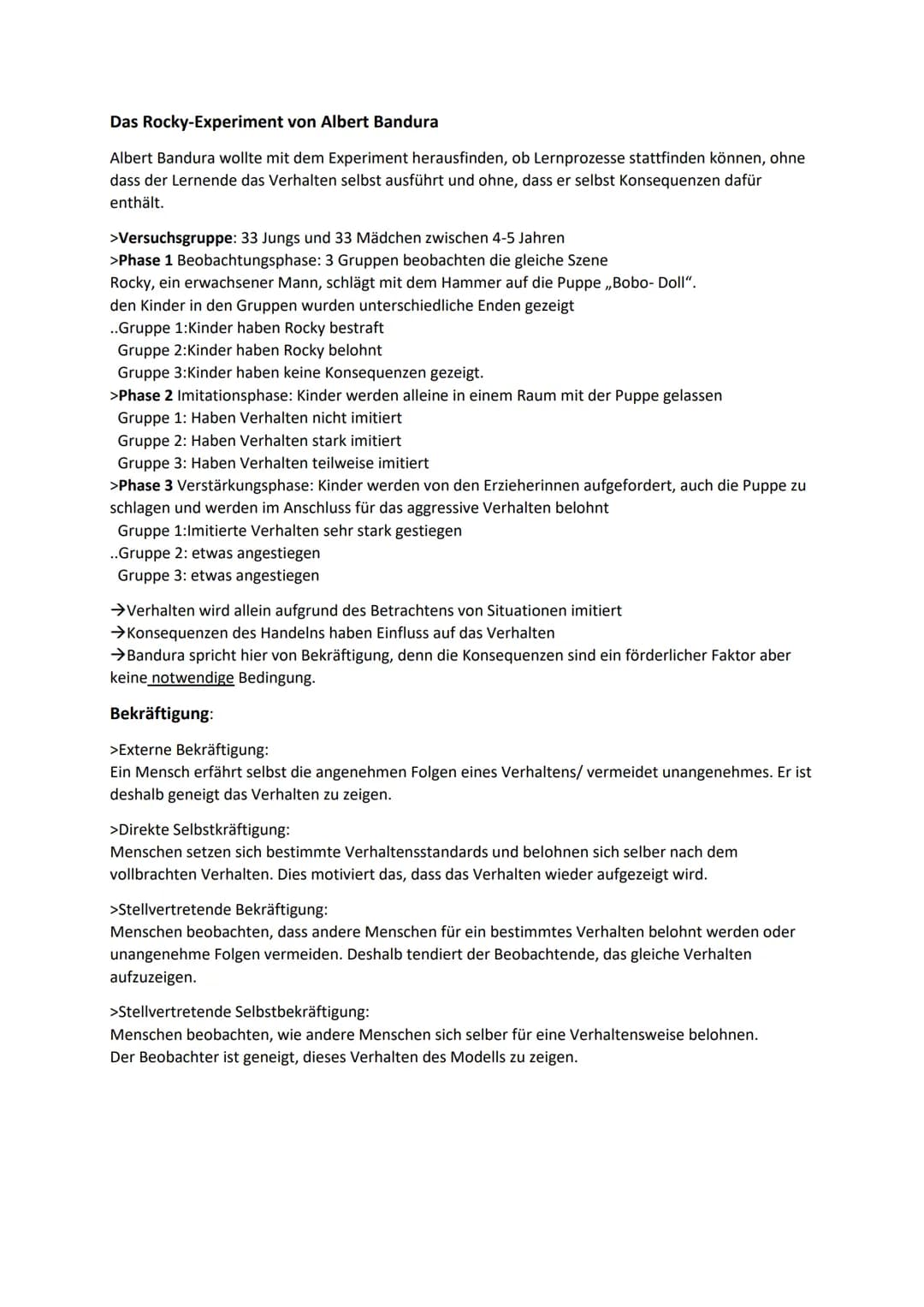Der Kognitivismus
Unterscheidet sich in 3 wesentlichen Punkten vom behavioristischen Ansatz
>Lernen ist ein aktiver, kognitiv gesteuerter Ve