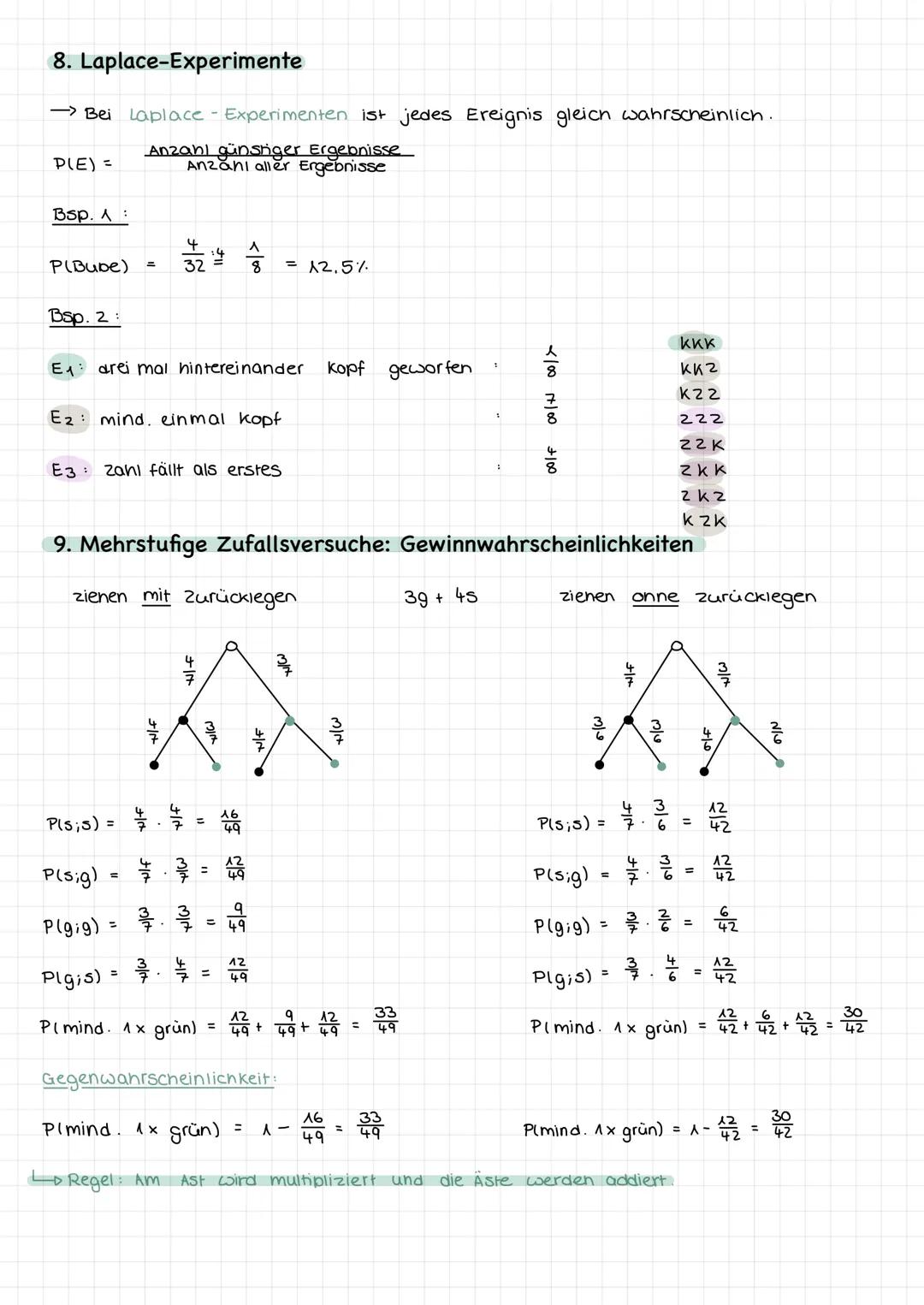 Q3.1
1. absolute und relative Häufigkeit
absolute Häufigkeit: 6 Leute haben
دا
gibt an, wie oft ein bestimmtes
blaue
Augen
Merkmal vorkommt
