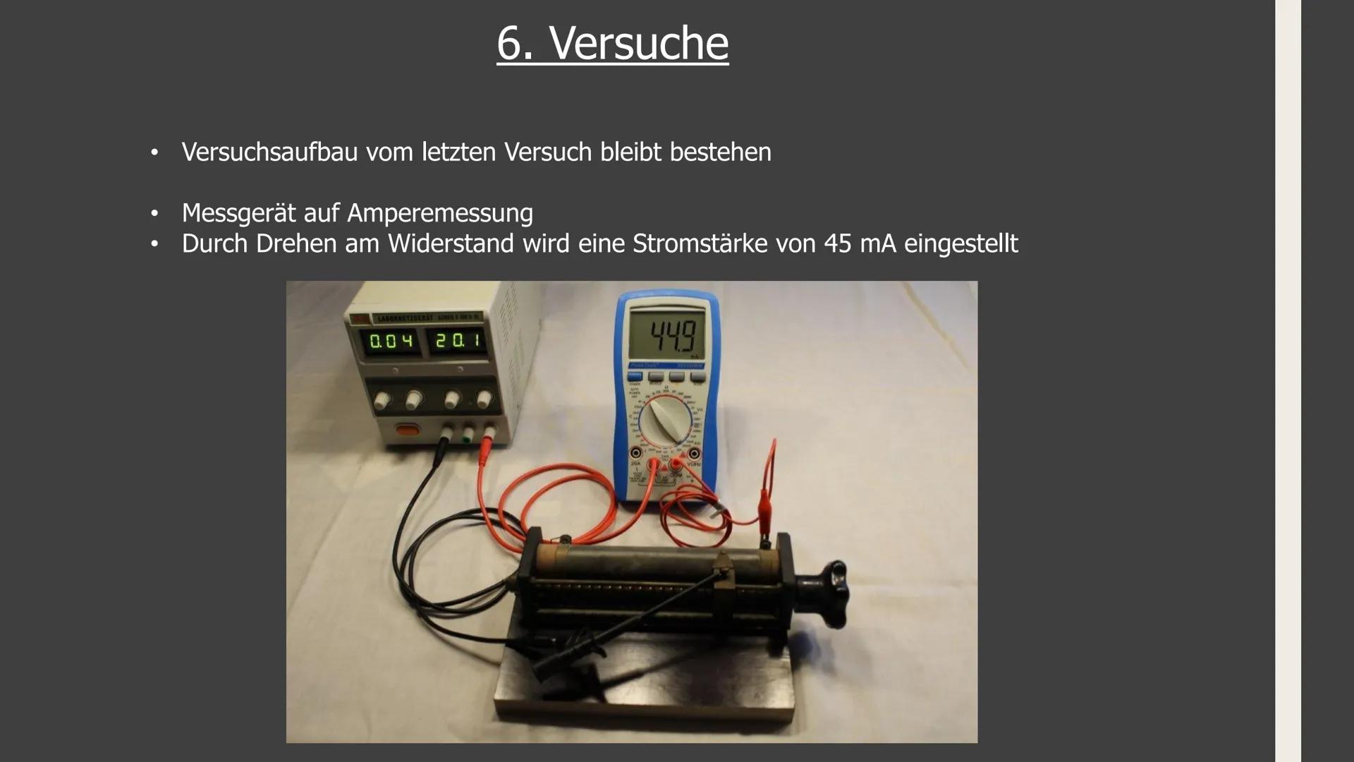 GFS im Fach Physik
Zum Ohmschen Gesetz 1. Elektrische Grundgrößen (Stromstärke und Spannung)
2. Zusammenhang zwischen diesen Größen
Aufbau:
