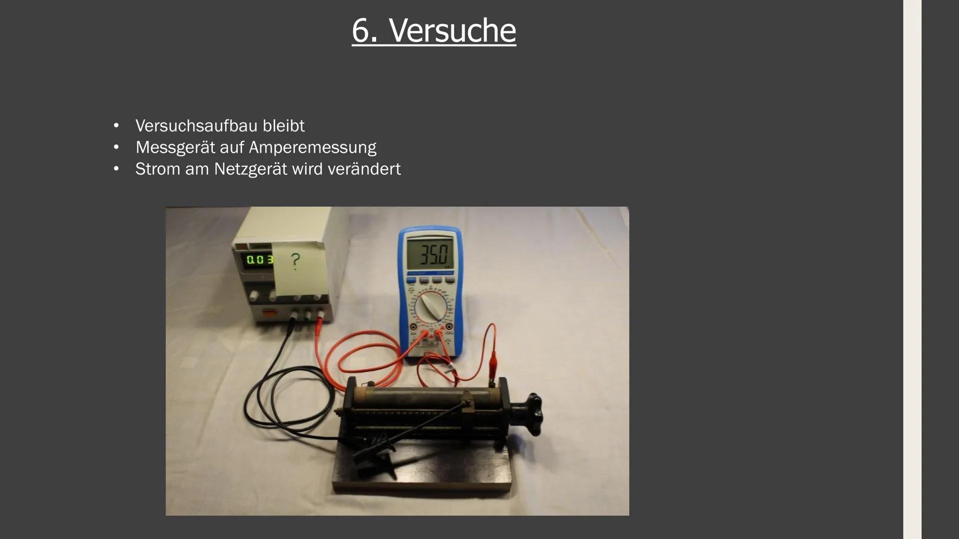 GFS im Fach Physik
Zum Ohmschen Gesetz 1. Elektrische Grundgrößen (Stromstärke und Spannung)
2. Zusammenhang zwischen diesen Größen
Aufbau:
