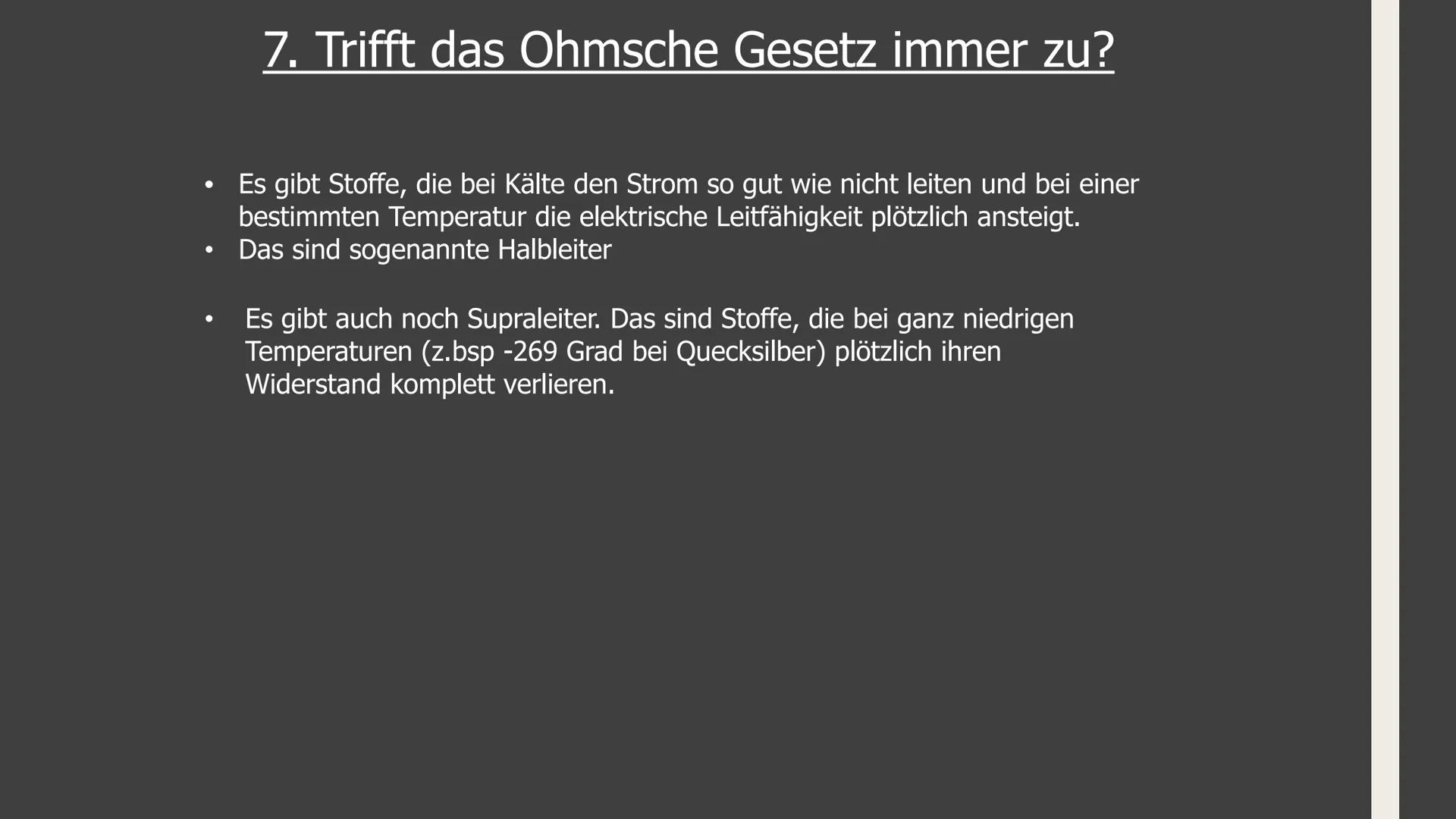 GFS im Fach Physik
Zum Ohmschen Gesetz 1. Elektrische Grundgrößen (Stromstärke und Spannung)
2. Zusammenhang zwischen diesen Größen
Aufbau:
