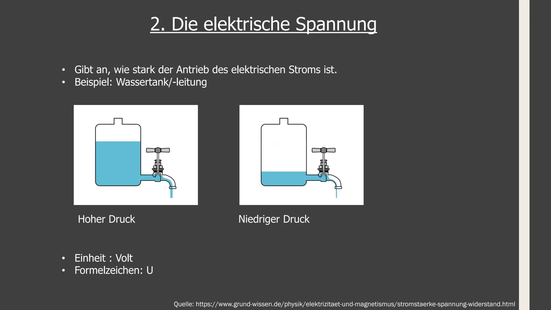 GFS im Fach Physik
Zum Ohmschen Gesetz 1. Elektrische Grundgrößen (Stromstärke und Spannung)
2. Zusammenhang zwischen diesen Größen
Aufbau:
