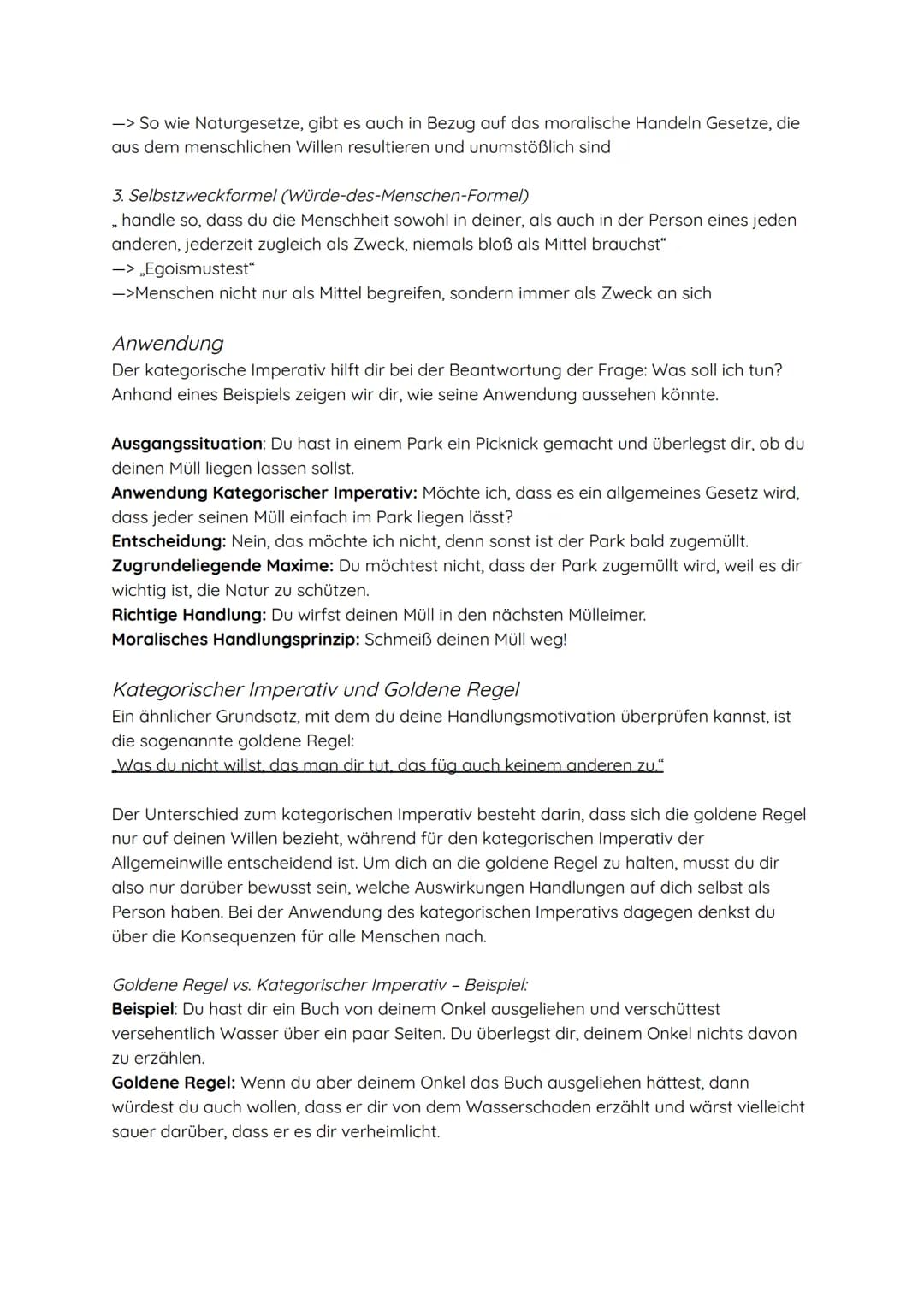 Kant und der Kategorische Imperativ: Einfach erklärt für Kinder