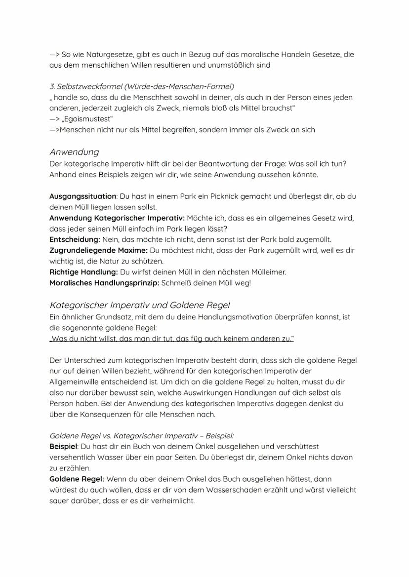 Kant und der Kategorische Imperativ
Biografie Kant:
Kant wurde am 22. April. 1724 in Königsberg geboren
Ging bereits als 8-jähriger auf das 