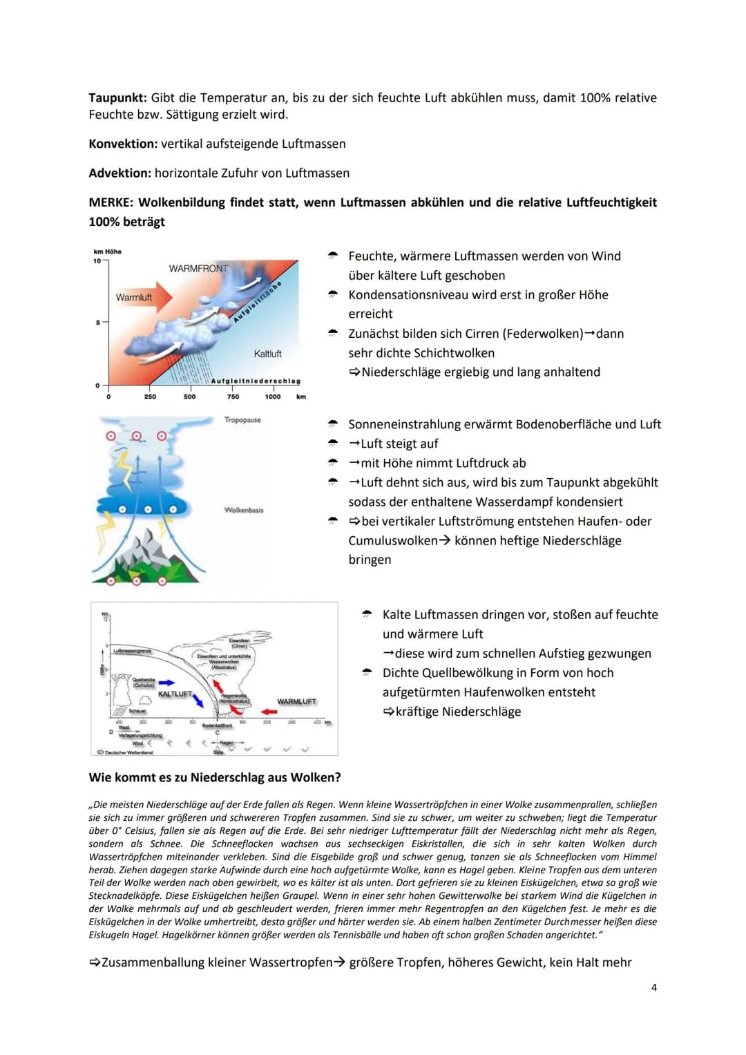 Temperatur
steigt
Temperatur
sinkt
Aufbau der Atmosphäre
= griech. Atmos-Dampf; sphaira-Kugel
Die Schichten der Erdatmosphäre
Exosphäre
500k