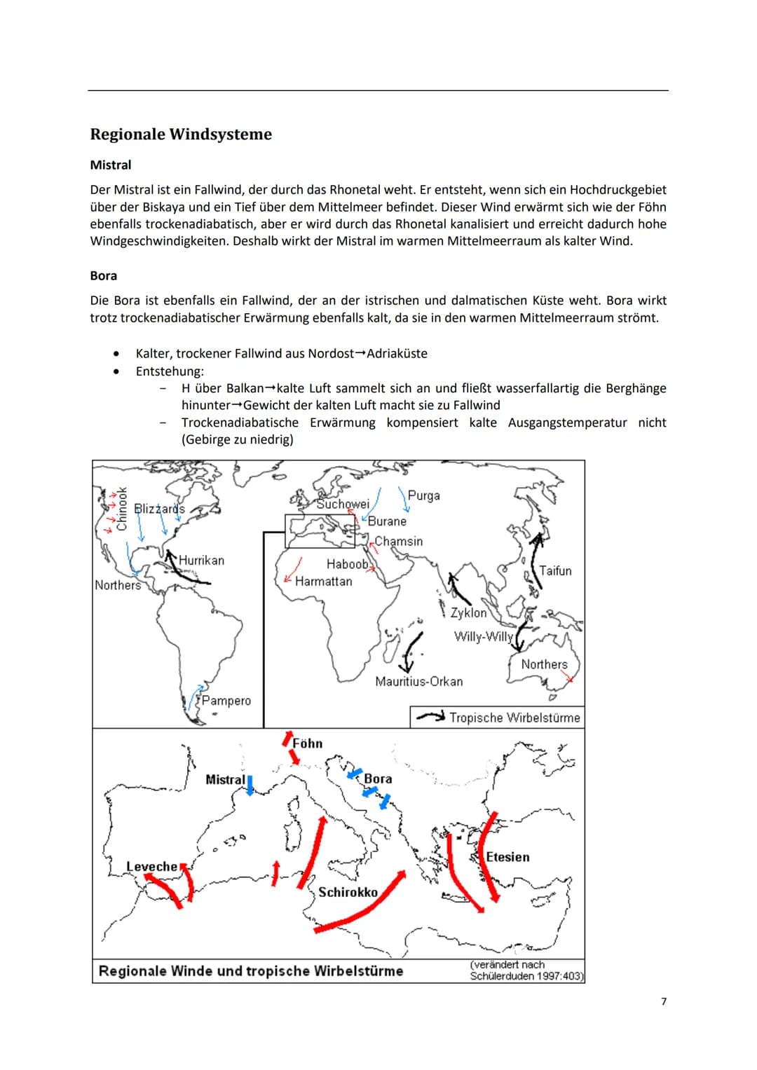 Temperatur
steigt
Temperatur
sinkt
Aufbau der Atmosphäre
= griech. Atmos-Dampf; sphaira-Kugel
Die Schichten der Erdatmosphäre
Exosphäre
500k