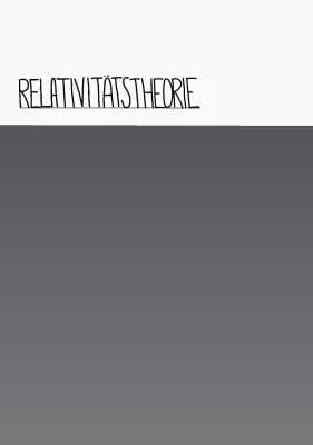 Know Relativitätstheorie  thumbnail