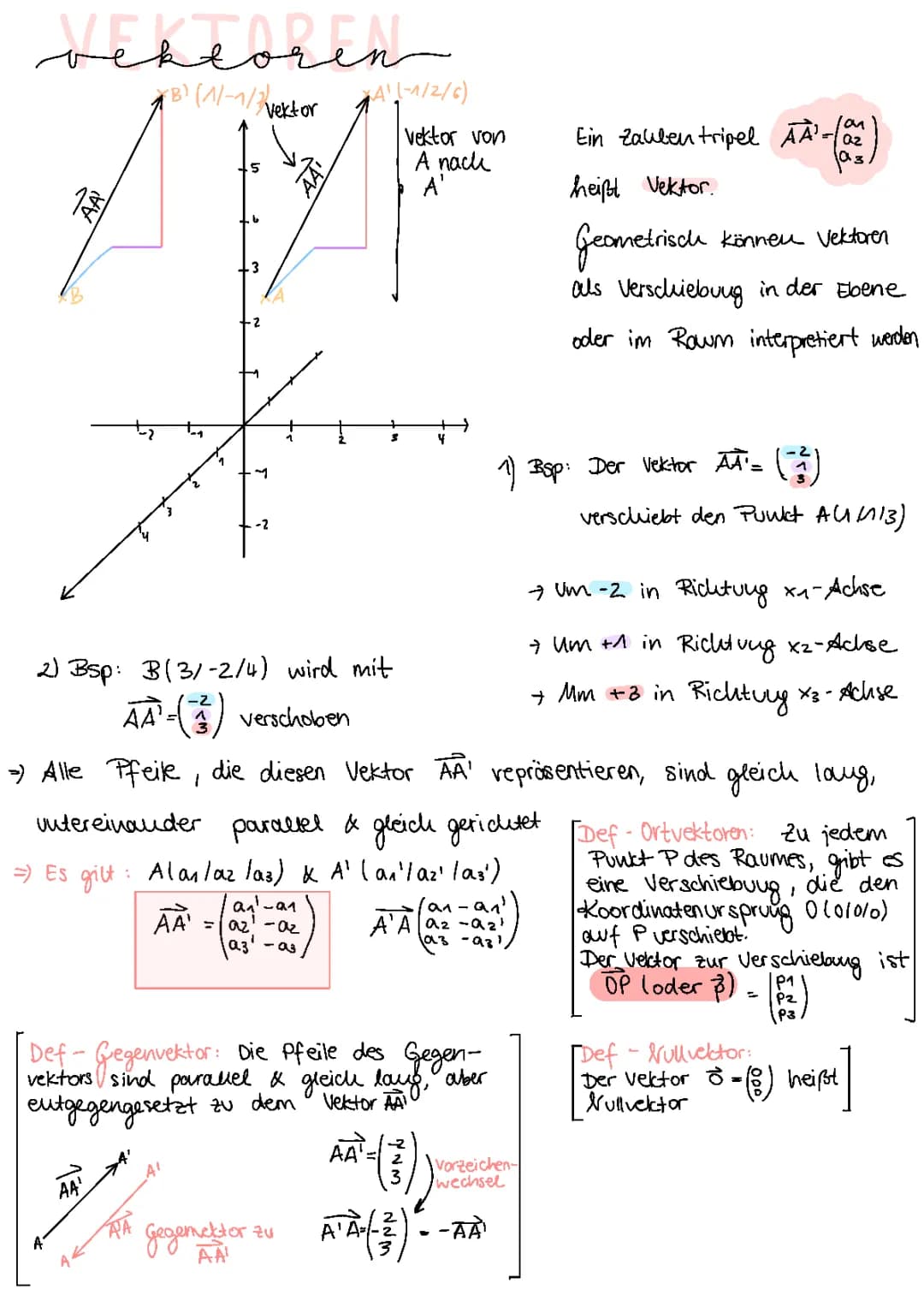 Vektorrechnung und Analytische Geometrie: Aufgaben mit Lösungen für Abitur und Klasse 11/12 PDF