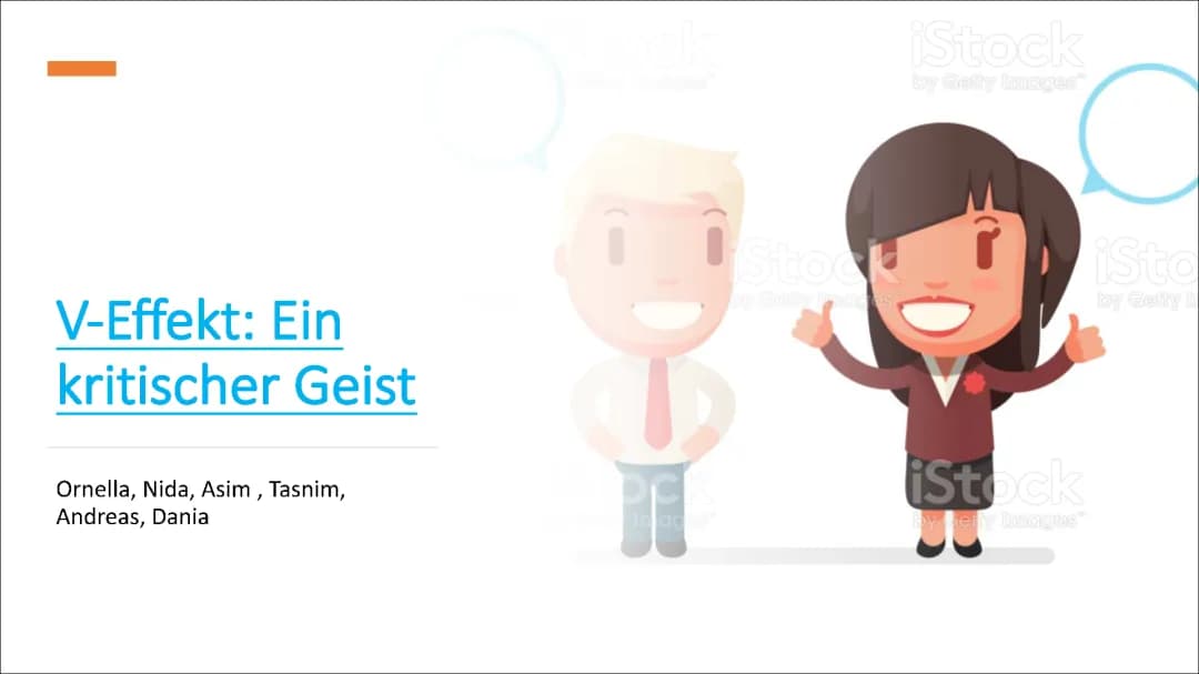 Verfremdungseffekt - Der gute Mensch von Sezuan
