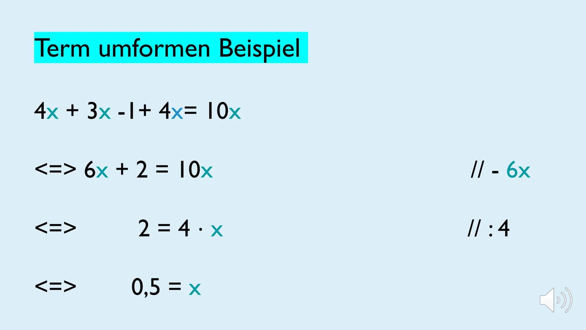 TERMUMFORMUNG
ZE
2
mush
Von: Hanna & Amelie
››) Was ist in einem Term?
In den Termen dürfen alle Sachen drinnen sein mit denen man
Rechnen k