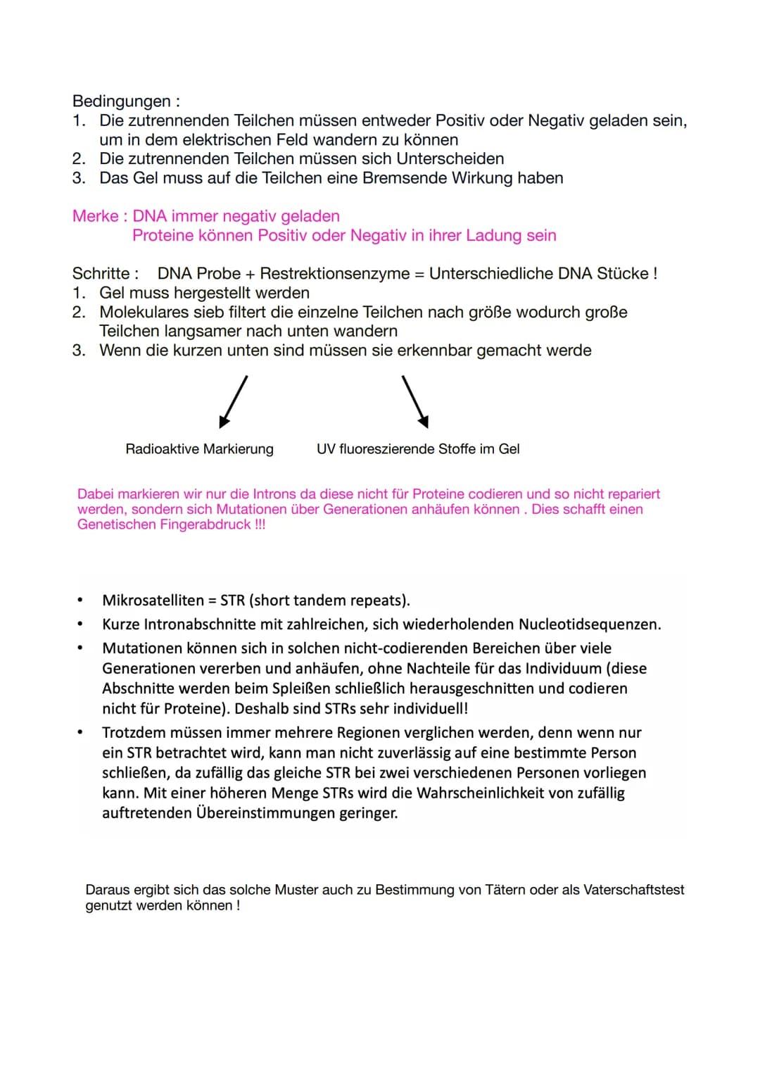Bio Genetik Klausur 2
Allgemeine Protein Bio Synthese:
DNA
(codogener
Strang)
mRNA
(Codon)
tRNA
(Anticodon)
Die Proteinbiosynthese erfolgt i