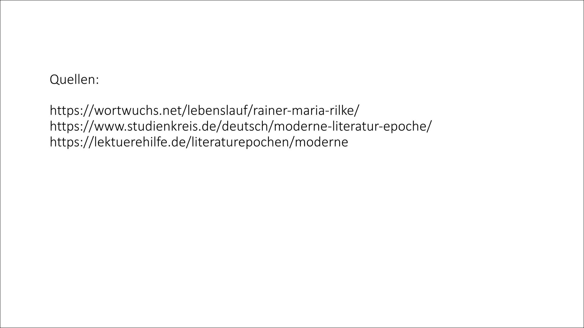 Rainer Maria Rilke
(1875 – 1926)

Ein Vertreter der literarischen
Moderne Biographie

• Geboren als: René Karl Wilhelm Johann Josef
Maria Ri