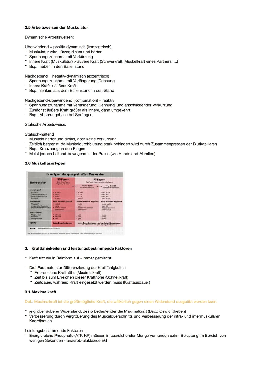 Kraft
1. Bedeutung der Kraft
Def.: Kraft im biologischen Sinne ist die Fähigkeit des Nerv-Muskelsystems, durch Muskeltätigkeit Widerstände z