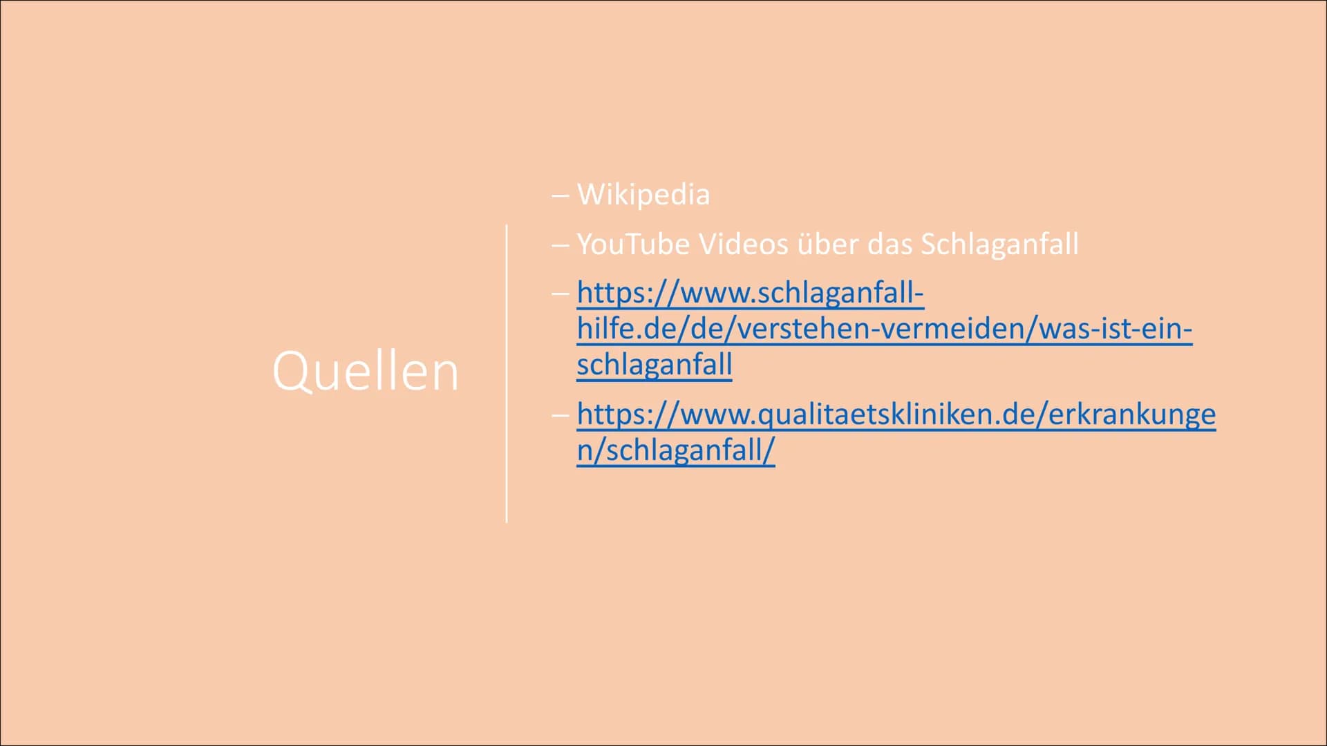 H
Schlaganfall
psdesign1 - Fotolia Was ist ein
Schlaganfall
und welche
Ursachen gibt
es?
Lateinisch: ,,Apoplex" genannt
Ist eine Erkrankung 