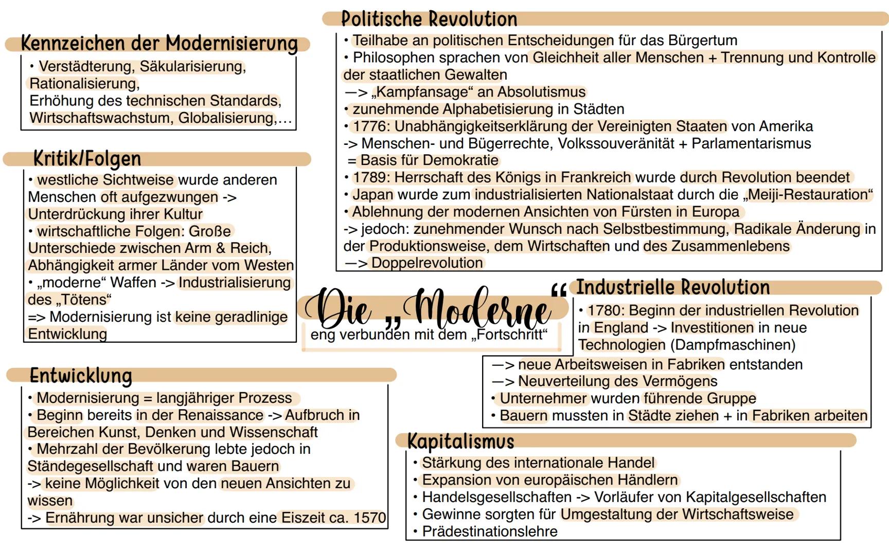 Zeitraum: Ende 18. Jhd - das „lange" 19. Jhd - beginnendes 20. Jhd
Doppelrevolution: 1. industrielle Revolution
Charakteristika: beschleunig