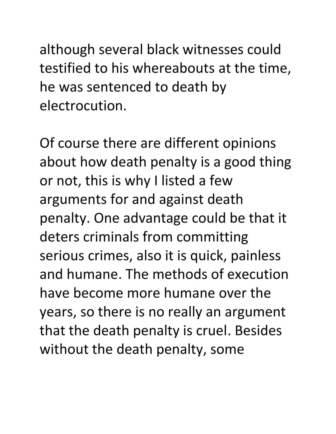 Death penalty
United States
DEATH PENALTY My presentation is about the death
penalty in the United States.
Table of contents
Worldwide there