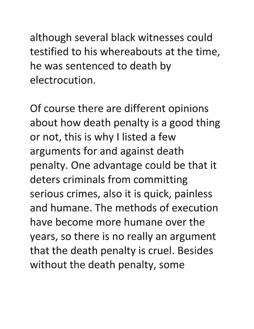 Death penalty
United States
DEATH PENALTY My presentation is about the death
penalty in the United States.
Table of contents
Worldwide there