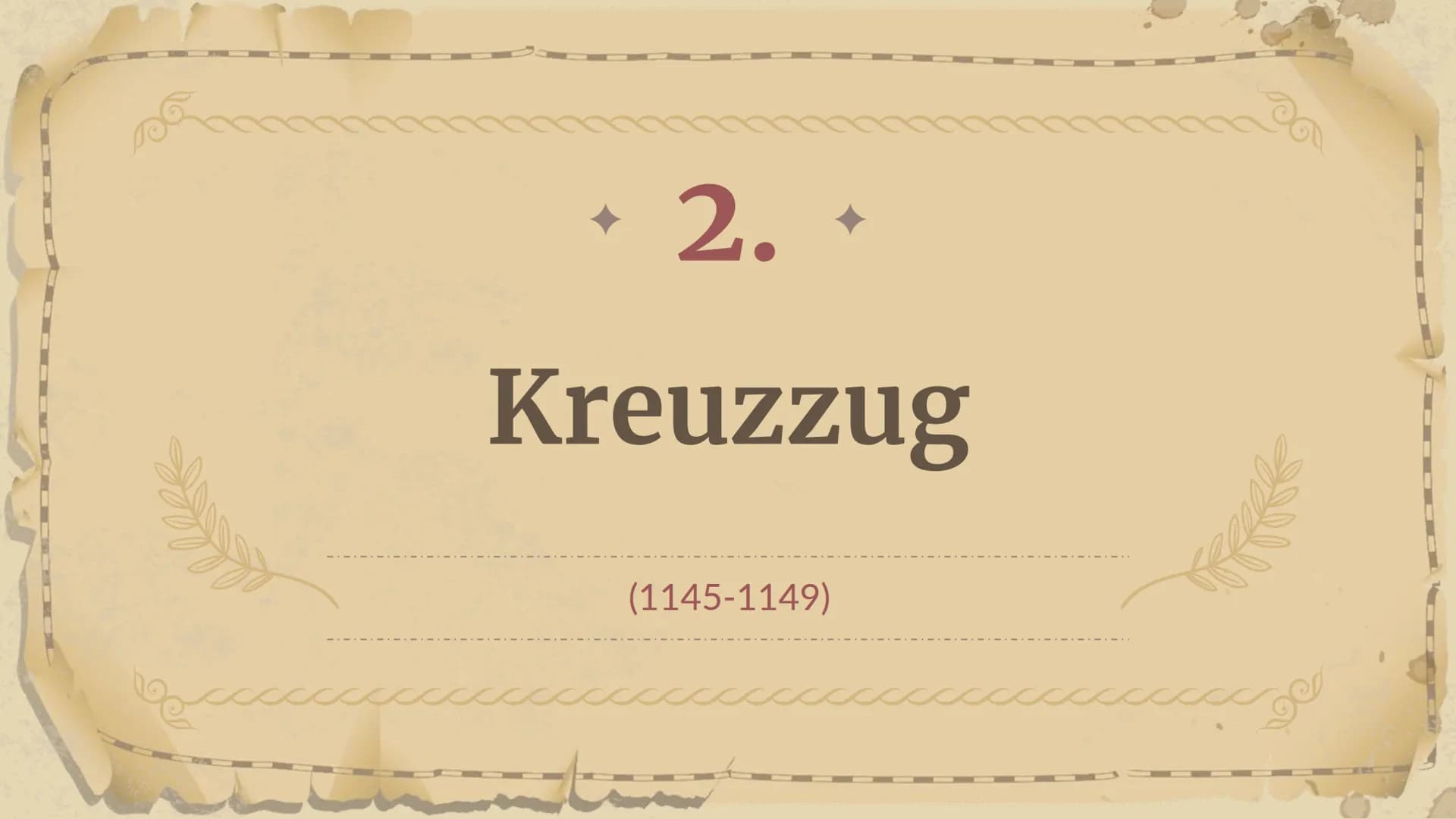 Kreuzzüge
im
Mittelalter
A6AA604 01 +
Kreuzzüge
02 +
Ursachen &
Anlässe
+04+
1.-7. Kreuzzug
05 +
Folgen
03
Motive der
Kreuzfahrer e
Kreuzzüg