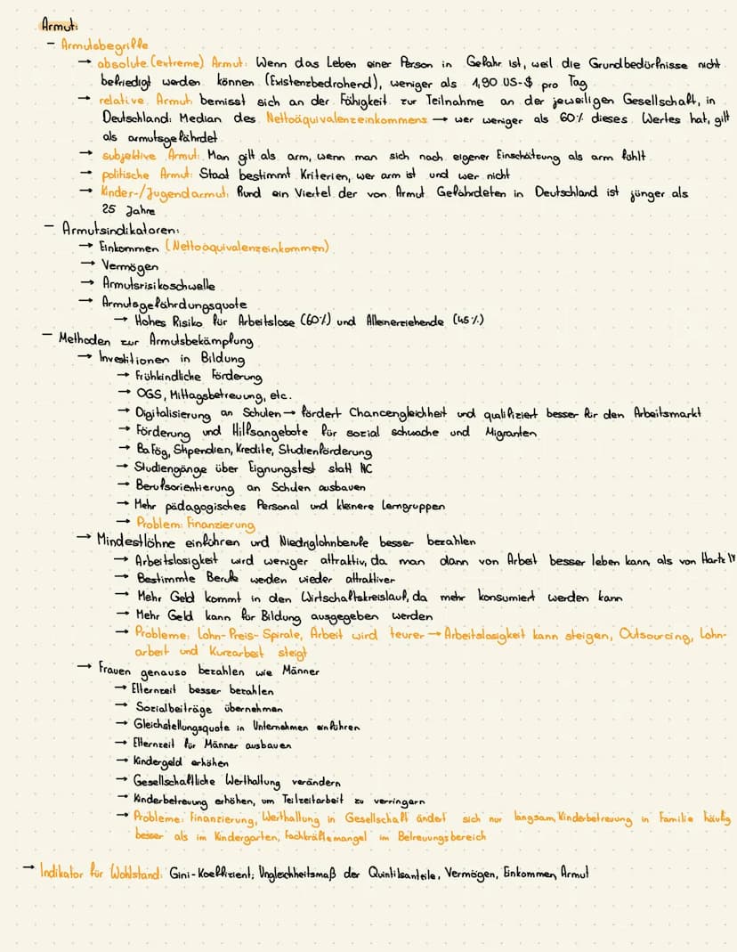 Themen soziale Ungleichheit
Klausurübersicht, Sowi Gk, 2.1.
Alltagsdefinition und sozialwissenschaftliche Definition
Kriterien zur
sozialen 