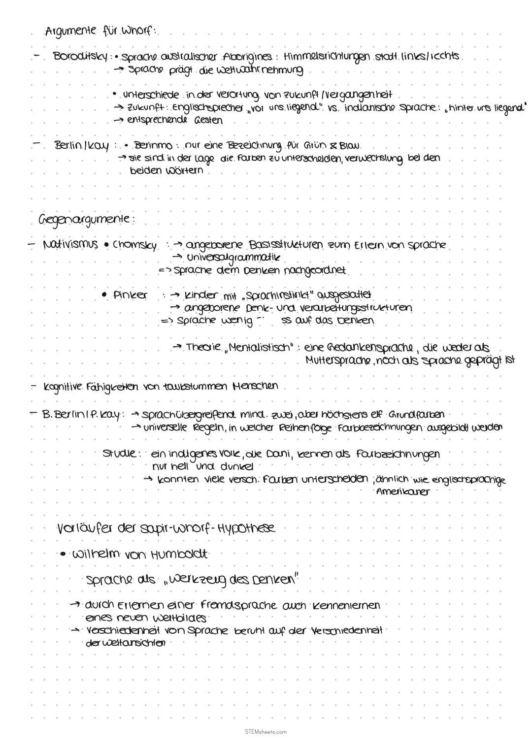 # SPRACHE DENKEN

Die Sapir-Whorf-Hypothese.

Edward sapir
→1884-1939.
* Ethnologe und Linguist

Benjamien Lee Whorf
→ 1897-1941
* Ingenieur