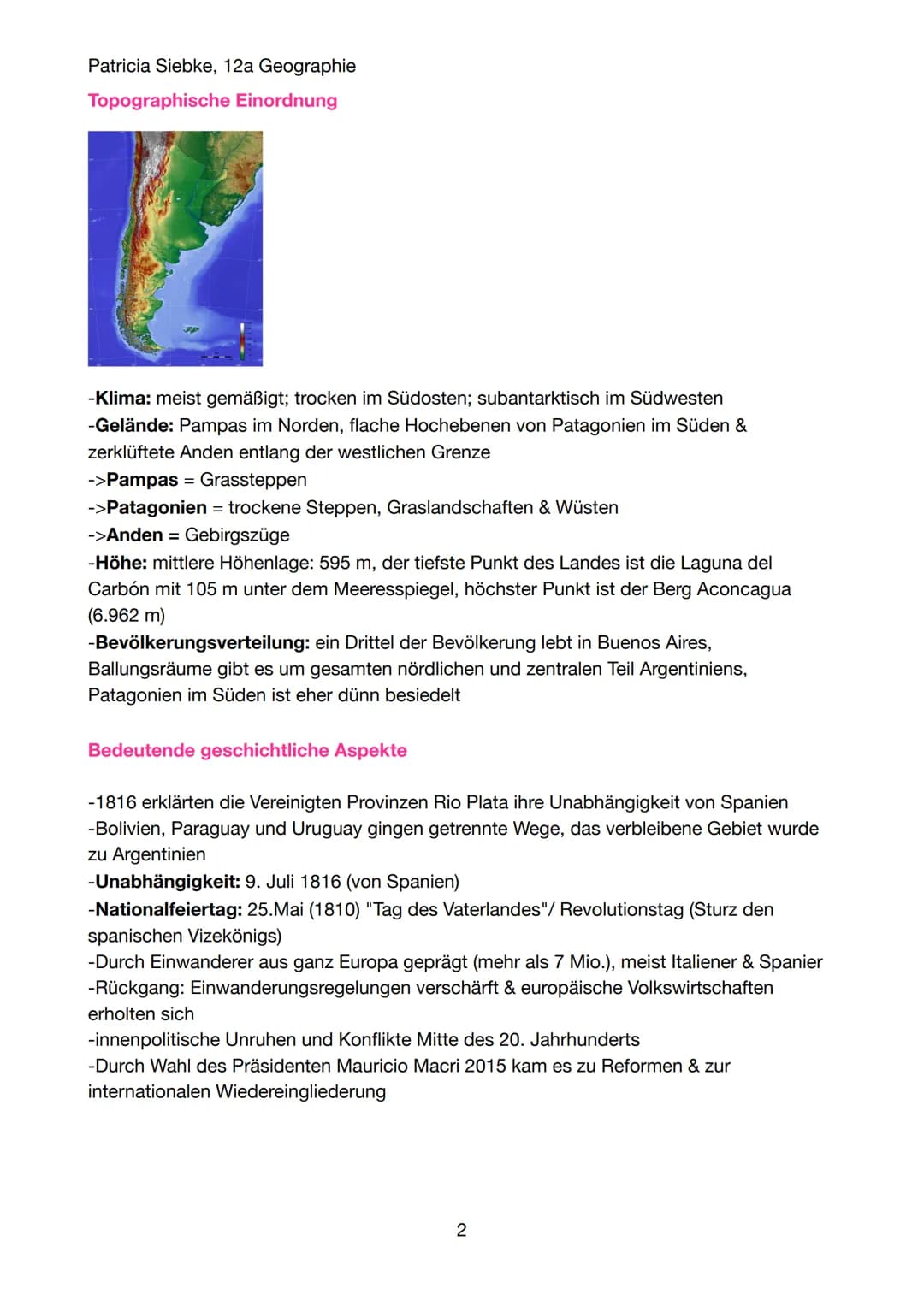 Alles über Argentinien: Einwohner, Hauptstadt und mehr!
