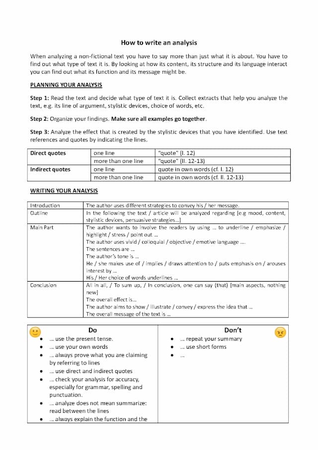 Know How to write an ANALYSIS?Sprachliche Analyse auf Englisch Mit sprachlichen/rhetorischen Mitteln thumbnail