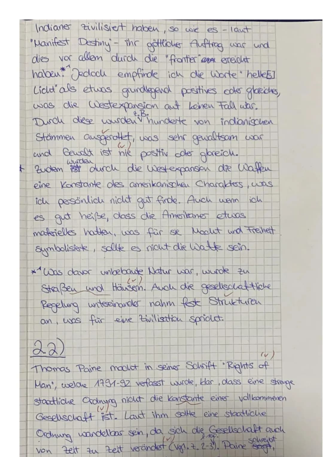 J1/1
Name:
Geschichte 2-stündig
Klassenarbeit Nr. 1
AMERIKANISCHE REVOLUTION
Josephine Pellegrino
2.) Quellenanalyse:
16/20VP)
1.) Begriffsd