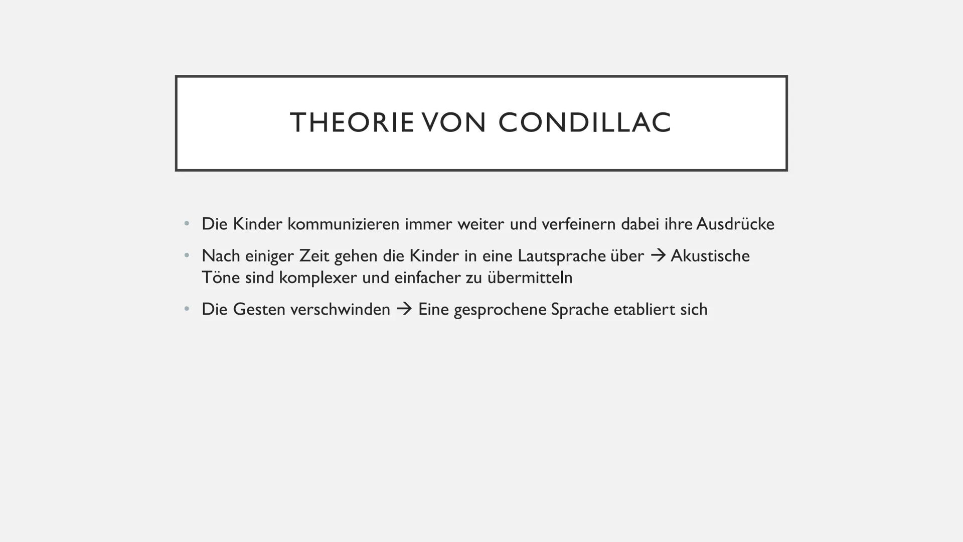 SPRACHURSPRUNGSTHEORIEN
David ●
●
●
●
●
INHALT
Johann Peter Süßmilch
Johann Gottfried Herder
Étienne Bonnot de Condillac
Jean-Jacques Rousse