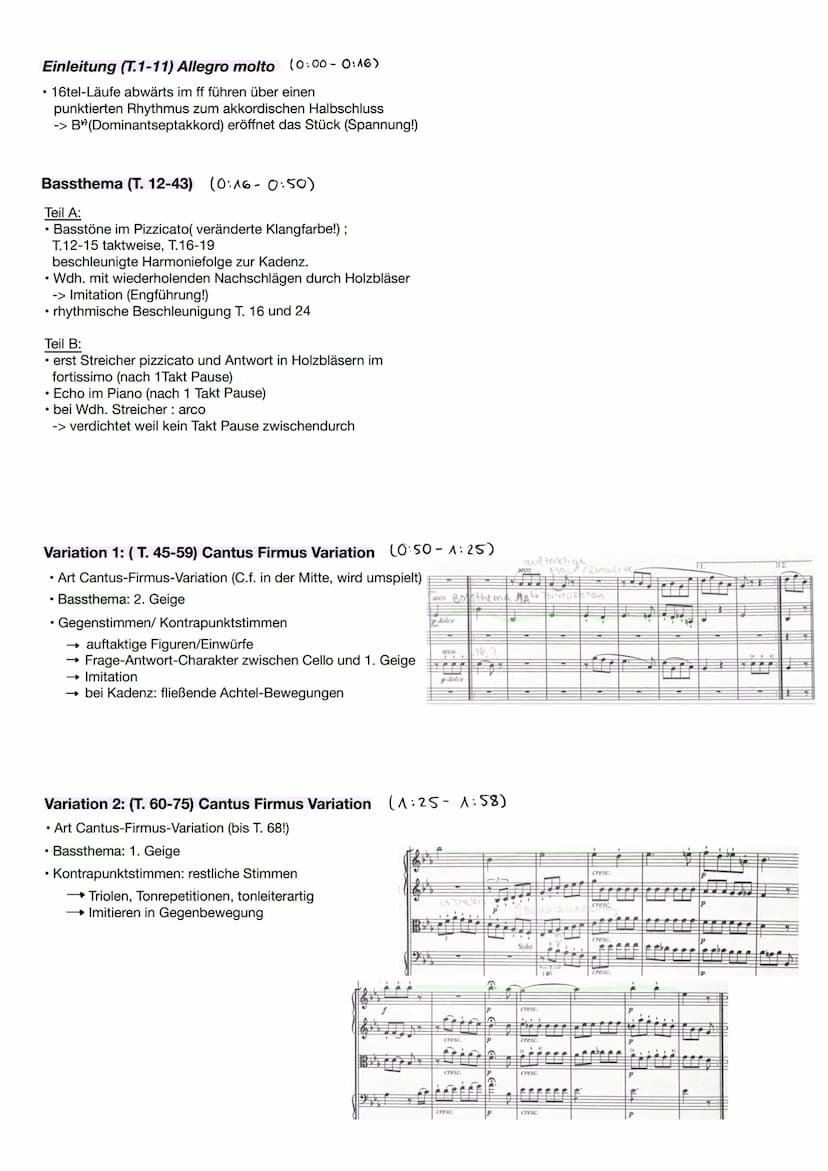 Beethoven - Symphonie Nr. 3 in Es → Eroica
Der Stilwandel um 1750: vom Barock zur Wiener Klassik
• Emotionen
• Emotionale Widersprüche
• Fre