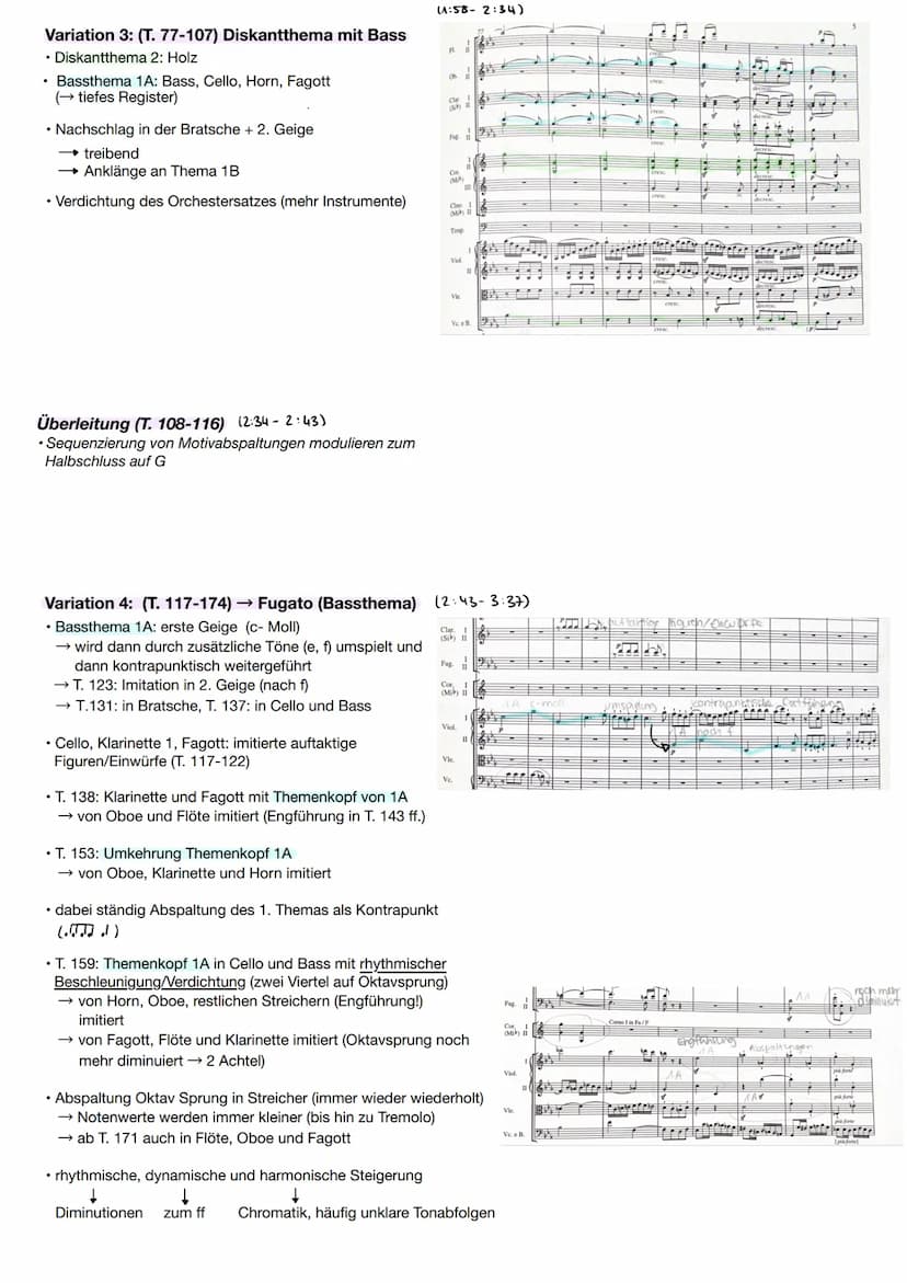 Beethoven - Symphonie Nr. 3 in Es → Eroica
Der Stilwandel um 1750: vom Barock zur Wiener Klassik
• Emotionen
• Emotionale Widersprüche
• Fre