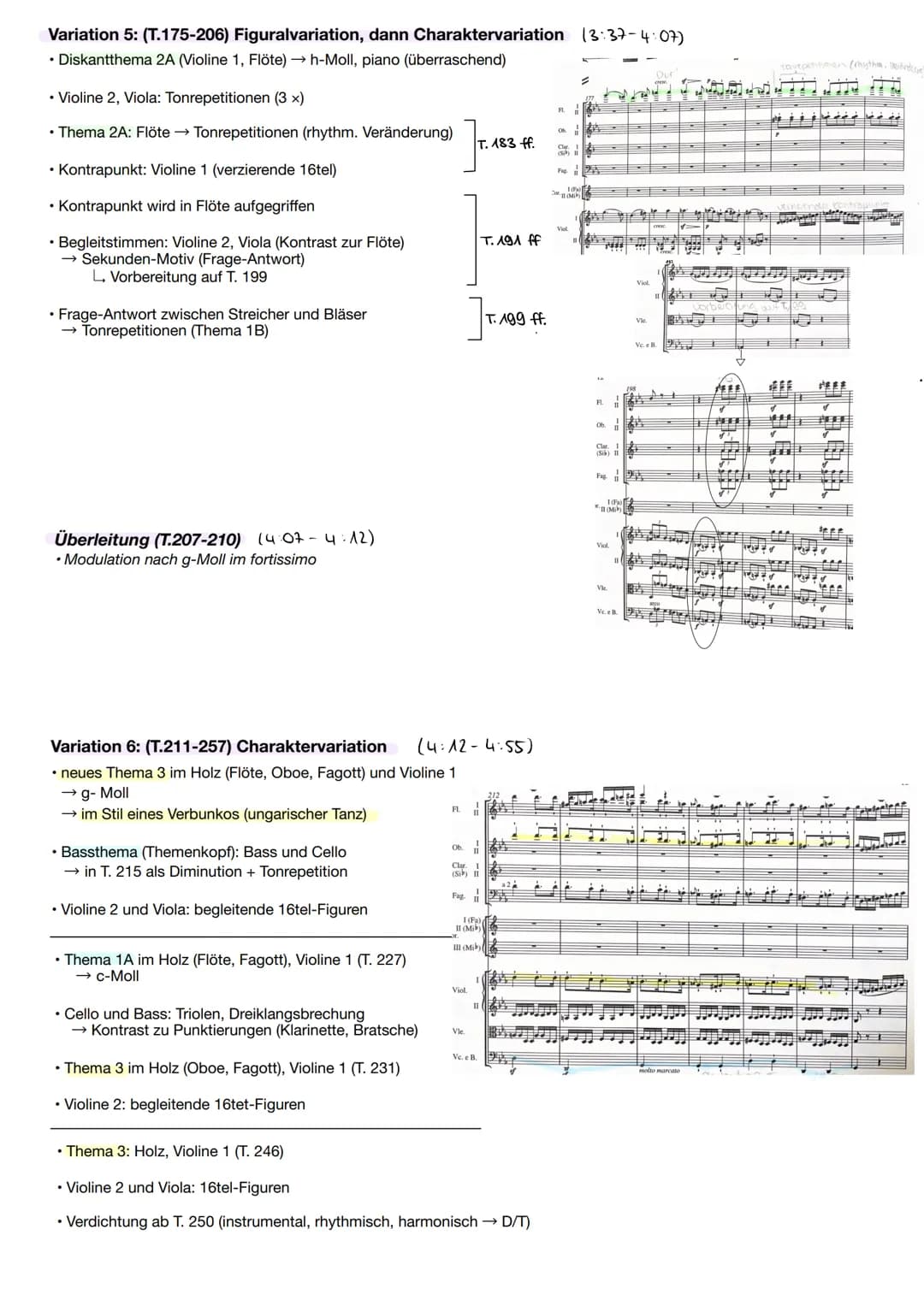 Beethoven - Symphonie Nr. 3 in Es → Eroica
Der Stilwandel um 1750: vom Barock zur Wiener Klassik
• Emotionen
• Emotionale Widersprüche
• Fre