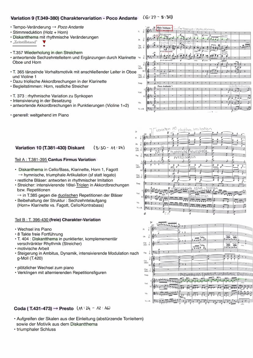 Beethoven - Symphonie Nr. 3 in Es → Eroica
Der Stilwandel um 1750: vom Barock zur Wiener Klassik
• Emotionen
• Emotionale Widersprüche
• Fre