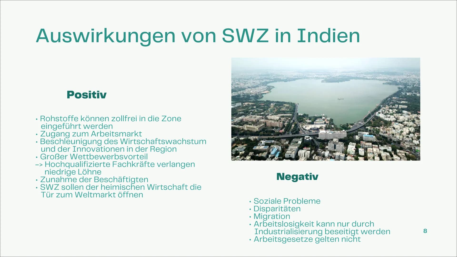 20
Der IT-Standort
Hyderabad
Welche Standortbedingungen für die IT-Industrie
gibt es und wie sehen die Strukturen aus?
Wie entwickelt sich d