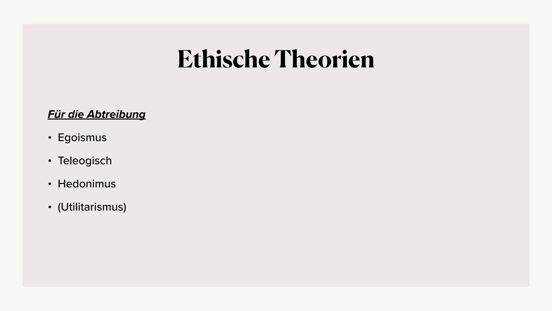 Schwangerschaftsabbrüche -
ethisch vertretbar? Allgemeine Informationen
Bis wann sind Abtreibungen möglich?
Methoden & Komplikationen
Kosten