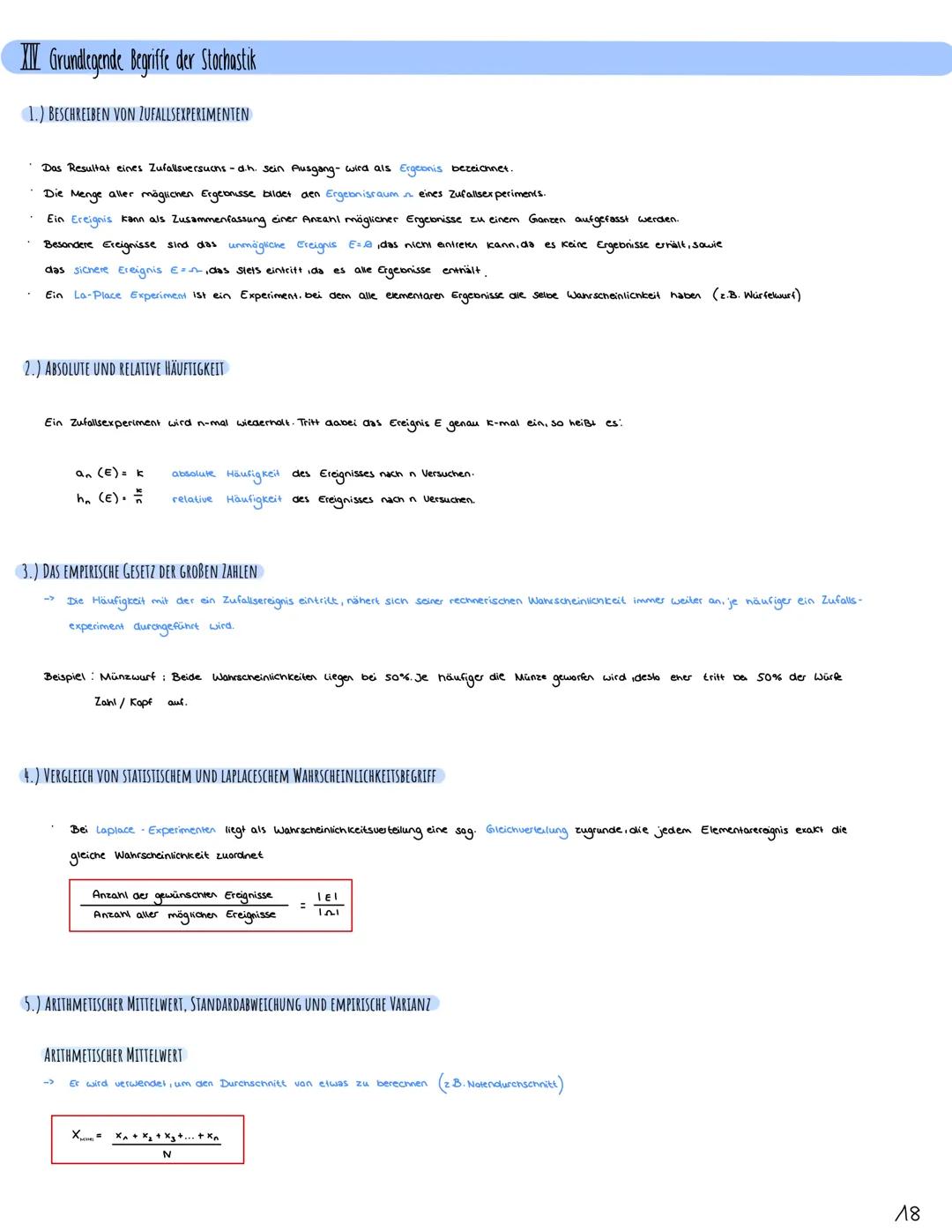 + X
Mathe Abitur 2023
Lernzettel
|
•1• INHALTSVERZEICHNIS
I EXPONENTIALFUNKTIONEN S.A
1.) CHARAKTERISTISCHE EIGENSCHAFTEN EXPONENTIELLER WAC