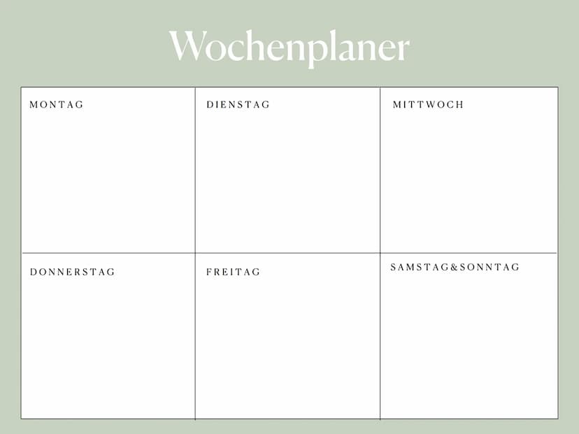 MONTAG
STUNDENPLAN
DIENSTAG
III
II
MITTWOCH DONNERSTAG FREITAG 口
a
28
O
64
Vorlagen
T
X
Vorlagen
Danach die Datei
auswählen
1
Vor dieser
Akt